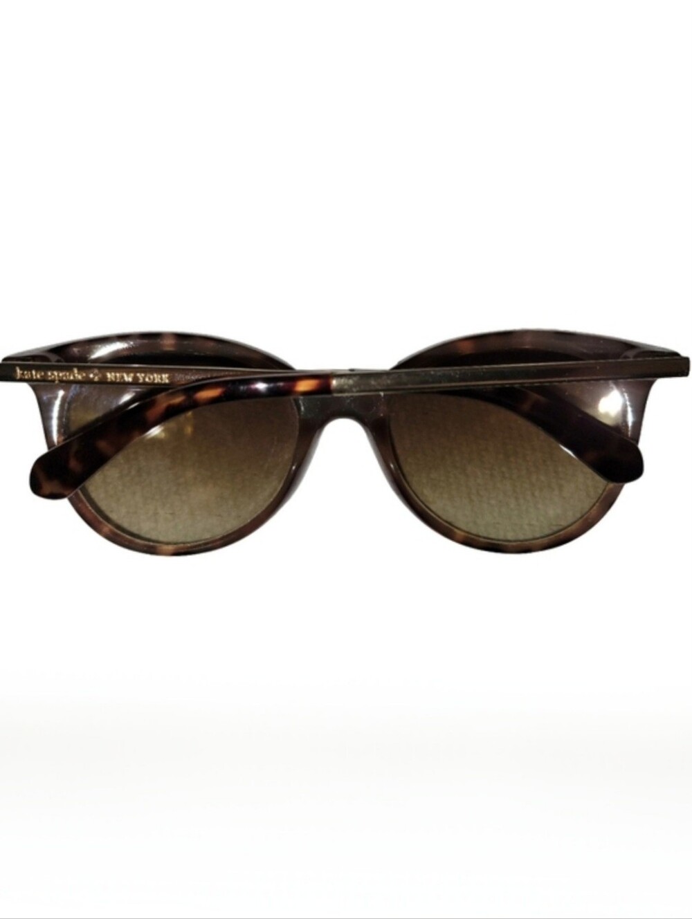 Kate Spade Amanda Tortoise Shell Cat Eye Sunglasses Model O/S V08CC - Picture 8 of 14